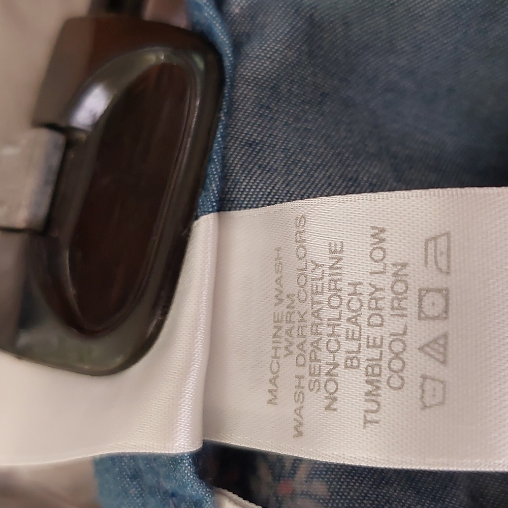 Liz Claiborne Skort Sz 10 Side Slits - Picture 12 of 12